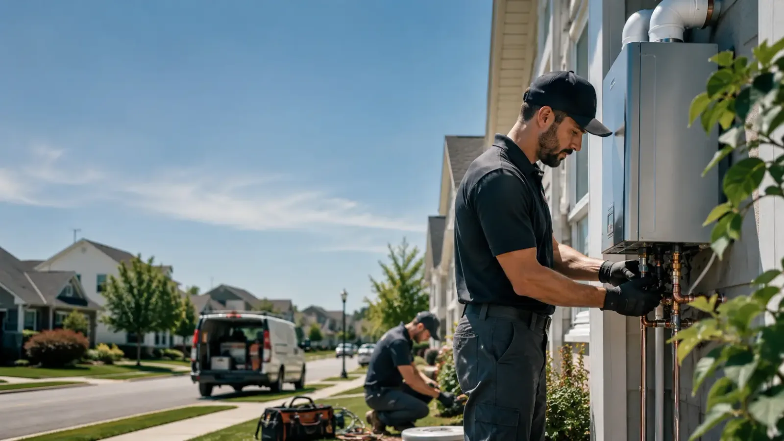 Tankless Water Heater Installation in Eola, TX